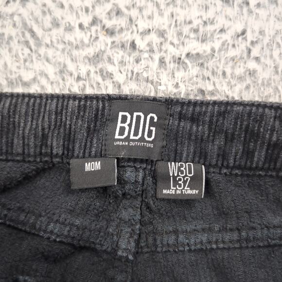 BDG Urban Outfitters Pants Women 30 Gray High Rise Corduroy Mom Casual Straight - Picture 4 of 10